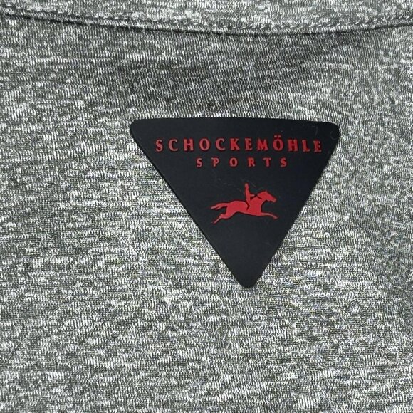 Schockemohle Sports Pullover Womens XS Gray Page Quarter Zip Riding Equestrian - Picture 9 of 16